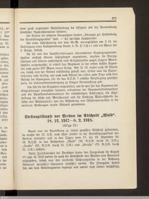 Stellungskämpfe vor Verdun im Abschnitt "Wald"