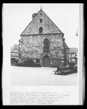 Evangelische Pfarrkirche & ehemals Sankt Jakob — Langhaus