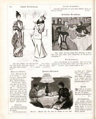 "Höchste Beleidigung" "Verfrühte Bartpflege" "Frauen-Schlauheit"