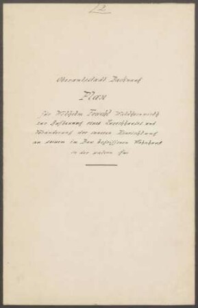 Feucht, Wilhelm, Waldhornwirt Abänderung des im Bau befindlichen Wohnhauses