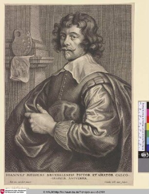 Ioannes Meissens [Porträt des Künstlers Joannes Meyssens; Joannes Meyssens; Portret van Joannes Meyssens]