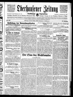 Oberhausener Zeitung : Osterkrader Zeitung : Osterfeld-Bottroper Zeitung