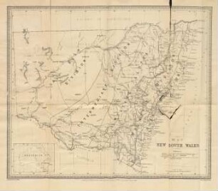 Map of New South Wales
