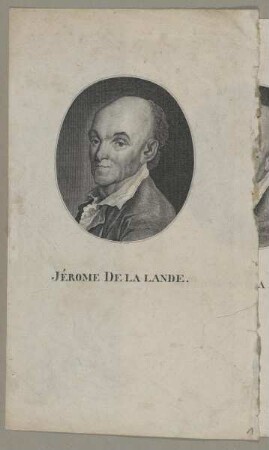 Bildnis des Jérome de la Lande