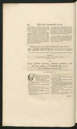 De Iure Gentium Voluntario ...