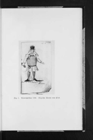 Fig. 5. Pontoppidan 1768. Tägliche Tracht von Sylt.