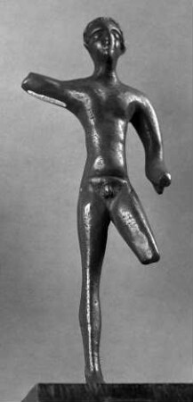 Etruskisch-italische Jünglingsstatuette (Herakles)