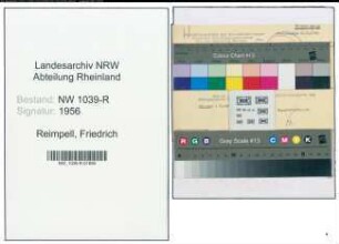 Entnazifizierung Friedrich Reimpell , geb. 00.00.0000 ()