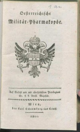 Oesterreichische Militär-Pharmakopöe