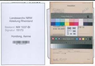 Entnazifizierung Aenne Hondong , geb. 10.07.1906 (Angestellter)