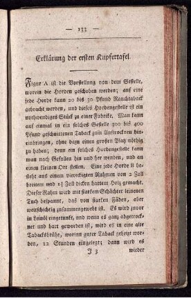 Erklärung der ersten Kupfertafel.