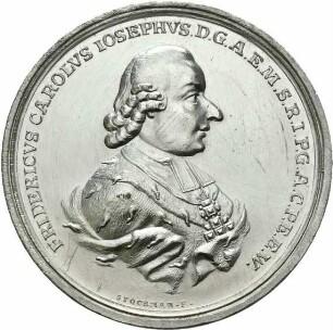Erzbischof - Medaille auf seinen Besuch in Erfurt