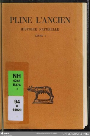 1: Histoire naturelle