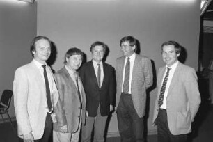 Wahlkreiskonferenz des FDP-Kreisverbands Karlsruhe in der Badnerlandhalle mit Wahl der Kandidaten für den Landtagswahlkampf 1984