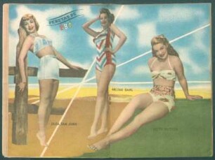 Olga San Juan, Arlene Dahl, Betty Hutton - [Ilustración] : Pebetas de PBT