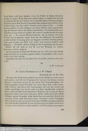 Louise Brachmann an August Wilhelm von Schlegel, Weißenfels, 28.-31.05.1800