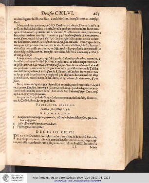 Decisio CXLVII