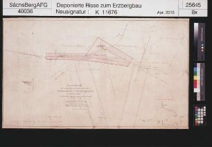 Konstantin bei Kleinwaltersdorf, gegenseitige Lage der bekannten Gänge und Grubenbaue in Konstantin, Gabe Gottes und Vergnügte Hoffnung Erbstolln