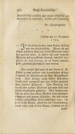 Idstein am 12. December 1782.