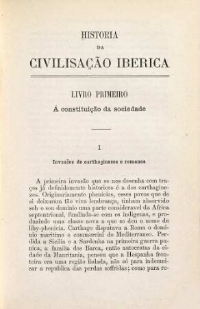 Historia da civilisação iberica por Joaqu. Pedro Oliveira Martins