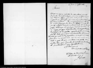 Korrespondenz des Prinz Hans Jürge von Anhalt-Dessau mit dem Prinzen Heinrich von Preußen, meist militärischen Inhalts