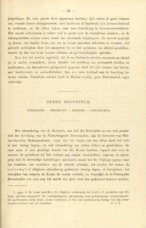 Derde hoofdstuk. Godsdienst. - Bijgeloof. - Ziekten. - Geneesleer