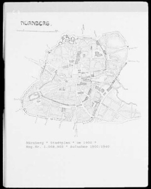 Nürnberg, Stadtplan