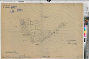 Coesfeld, Stadt und Kirchspiel (Coesfeld), Umlegung Stockum-Gaupel, Schätzungsriß 6 Coesfeld, Kspl. Plbl. 7F