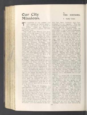Our city missions