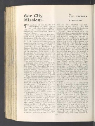 Our city missions
