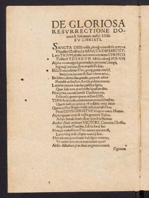 Biiv-Bivr, De Gloriosa Resurrectione Domini [...]