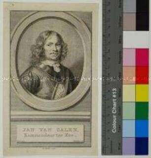 Porträt des niederländischen Admirals Jan van Galen