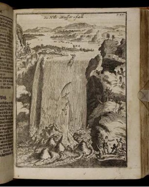 Illustration "Des Nili Wasser-fall"