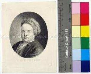 Porträt des Malers und Kupferstechers Christian Wilhelm Dietrich