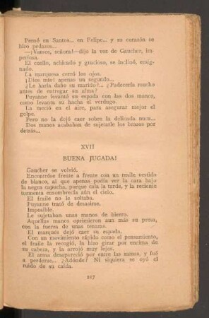 XVII - Buena jugada!