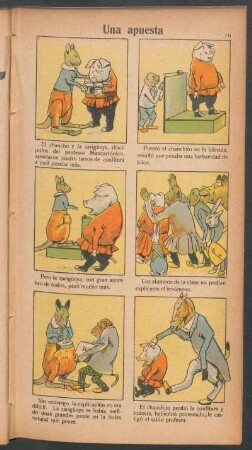 Una apuesta - [Cómic]