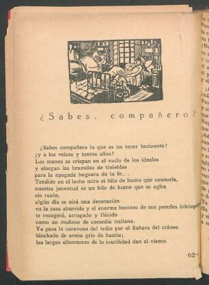 ¿Sabes, compañero?