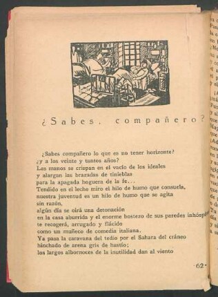 ¿Sabes, compañero?