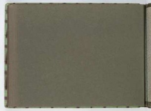 Albumseite (unbestückt) : Reisealbum Nordböhmen. Textileinband mit Kordelbindung; 20,7 x 28,3 x 1,8 cm (um 1925/1930). Dresden: SLUB/DF 2017.C.75