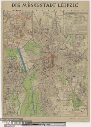 Die Messestadt Leipzig