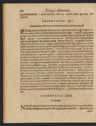 [Observatio XXXI.-XXXX.]