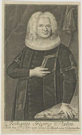 Bildnis des Johann Georg Palm