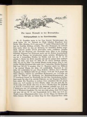 Die letzten Kämpfe in der Dobrudscha