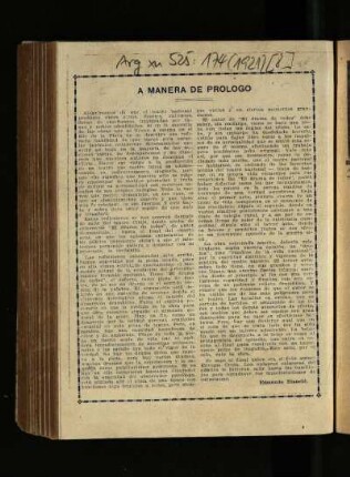 A manera de prólogo