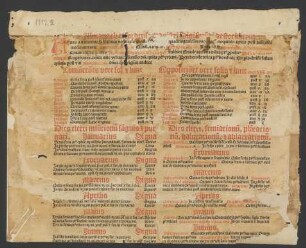 Almanach für Erfurt auf das Jahr 1495