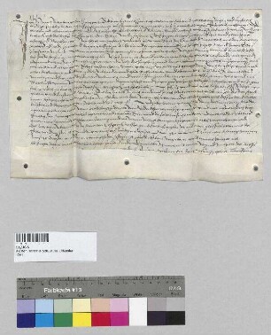 Johann Reiter, Bürger zu Sulzbach, verkauft an Kaspar Glabsberger, Bürger zu Landshut, ein Tagwerk Wiese zu Landshut. S: Sigmund von Paulsdorf zur Khurn, Oberrichter zu Landshut