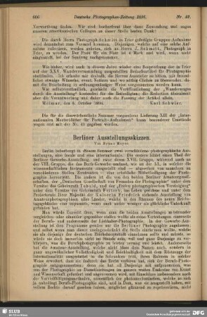 Berliner Ausstellungsskizzen