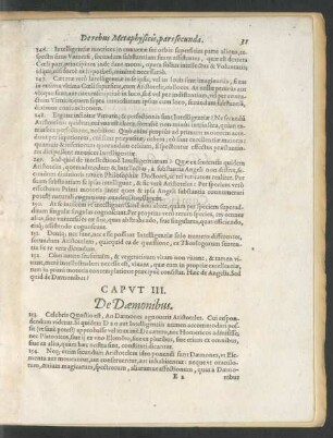 Caput III. De Daemonibus.