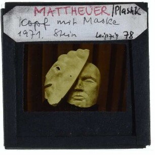 Mattheuer, Kopf mit Maske