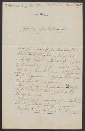 Brief an Friedrich Wilhelm Jähns : 14.08.1870